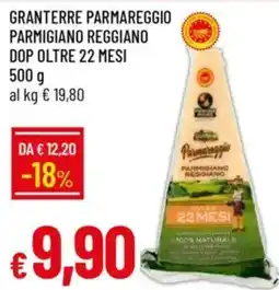 Galassia Granterre parmareggio parmigiano reggiano dop oltre 22 mesi offerta