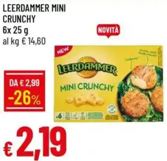 Galassia Leerdammer mini crunchy offerta