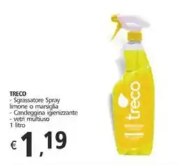 Alter Discount TRECO - Sgrassatore Spray limone o marsiglia offerta