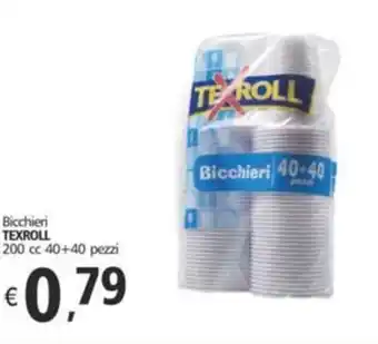 Alter Discount Bicchieri TEXROLL offerta