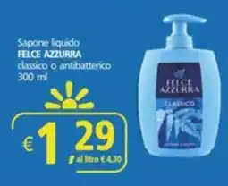 Alter Discount Sapone liquido FELCE AZZURRA classico o antibatterico offerta