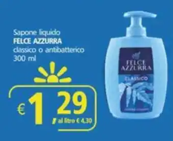 Alter Discount Sapone liquido FELCE AZZURRA classico o antibatterico offerta