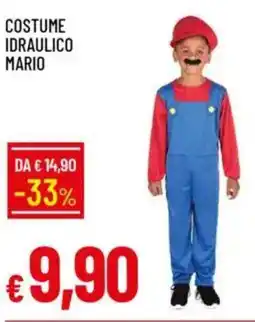 Galassia Costume idraulico mario offerta