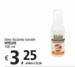 Alter Discount Siero lisciante keratin VITELITE offerta