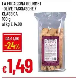 Galassia La focaccina gourmet -olive taggiasche / classica offerta