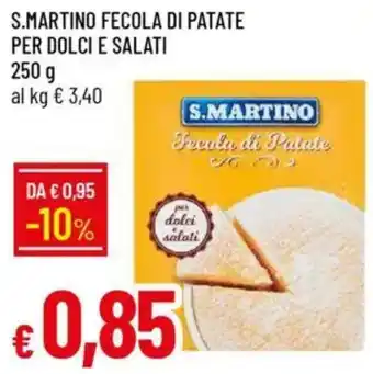 Galassia S.martino fecola di patate per dolci e salati offerta