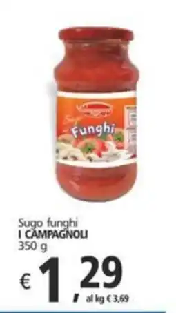 Alter Discount Sugo funghi I CAMPAGNOLI offerta