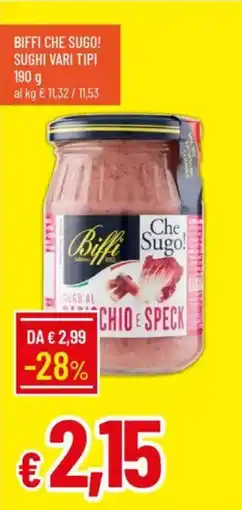 Galassia Biffi che sugo! sughi vari tipi offerta