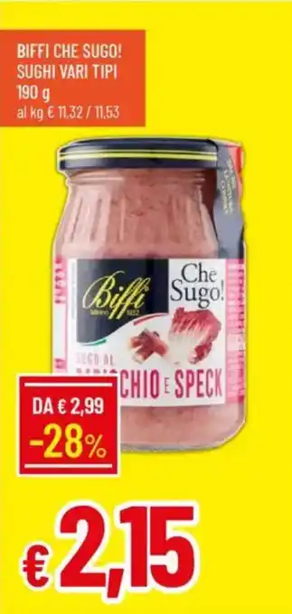 Galassia Biffi che sugo! sughi vari tipi offerta