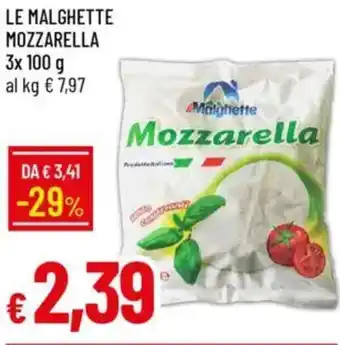 Galassia Le malghette mozzarella offerta