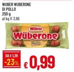 Galassia Wuber wuberone di pollo offerta