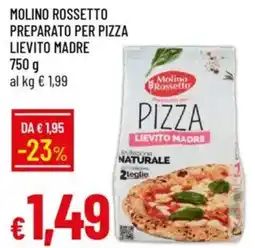 Galassia Molino rossetto preparato per pizza lievito madre offerta