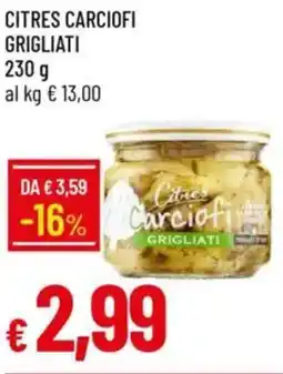 Galassia Citres carciofi grigliati offerta