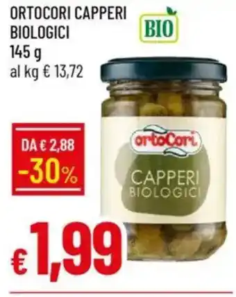 Galassia Ortocori capperi biologici offerta