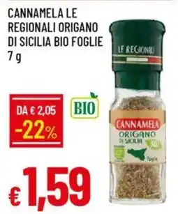 Galassia Cannamela le regionali origano di sicilia bio foglie offerta