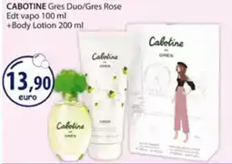 Acqua & Sapone CABOTINE Gres Duo/Gres Rose Edt vapo +Body Lotion offerta