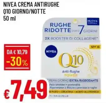 Galassia Nivea crema antirughe q10 giorno/notte offerta