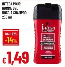 Galassia Intesa pour homme gel doccia shampoo offerta