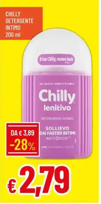 Galassia Chilly detergente intimo offerta