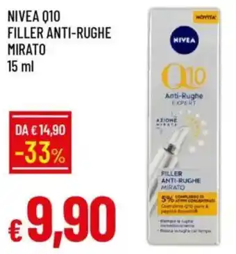 Galassia Nivea q10 filler anti-rughe mirato offerta