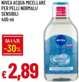 Galassia Nivea acqua micellare per pelli normali/ sensibili offerta