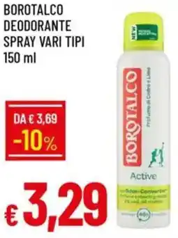 Galassia Borotalco deodorante spray vari tipi offerta