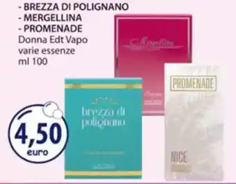 Acqua & Sapone BREZZA DI POLIGNANO - MERGELLINA - PROMENADE Donna Edt Vapo varie essenze offerta