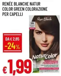 Galassia Renée blanche natur color green colorazione per capelli offerta