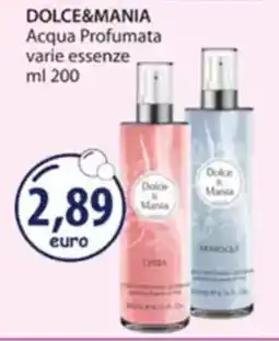 Acqua & Sapone DOLCE&MANIA Acqua Profumata varie essenze offerta