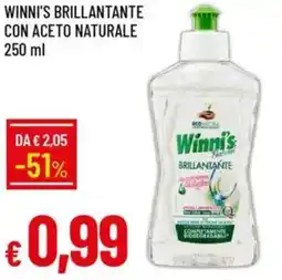 Galassia Winni's brillantante con aceto naturale offerta