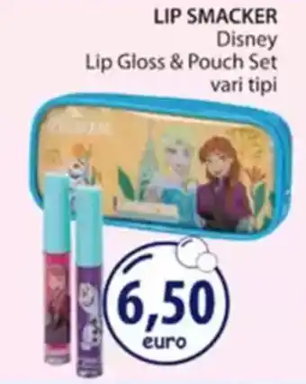 Acqua & Sapone LIP SMACKER Disney Lip Gloss & Pouch Set vari tipi offerta