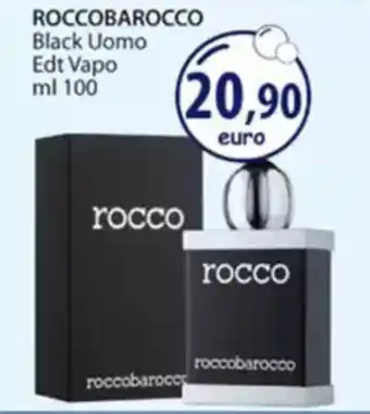 Acqua & Sapone ROCCOBAROCCO Black Uomo Edt Vapo offerta