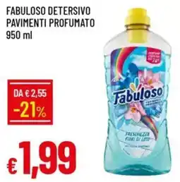 Galassia Fabuloso detersivo pavimenti profumato offerta