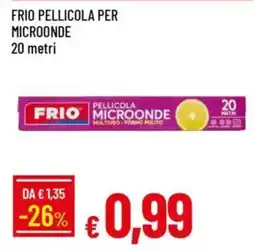 Galassia Frio pellicola per microonde 20 metri offerta