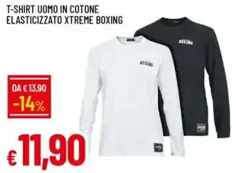 Galassia T-shirt uomo in cotone elasticizzato xtreme boxing offerta