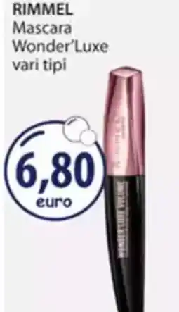 Acqua & Sapone RIMMEL Mascara Wonder'Luxe vari tipi offerta