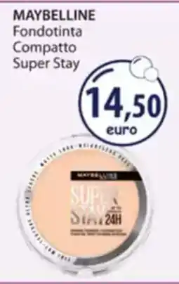 Acqua & Sapone MAYBELLINE Fondotinta Compatto Super Stay offerta