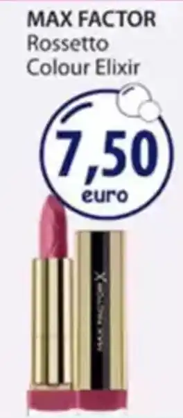 Acqua & Sapone MAX FACTOR Rossetto Colour Elixir offerta