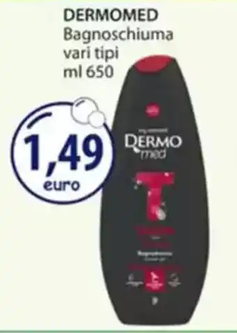 Acqua & Sapone DERMOMED Bagnoschiuma vari tipi ml 650 offerta