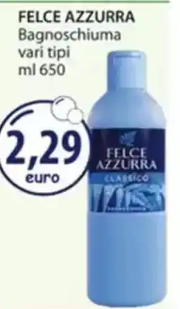 Acqua & Sapone FELCE AZZURRA Bagnoschiuma vari tipi offerta