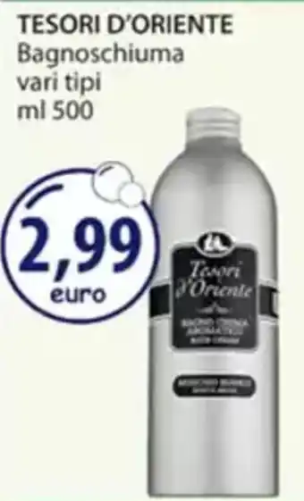 Acqua & Sapone TESORI D'ORIENTE Bagnoschiuma vari tipi offerta