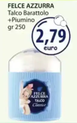 Acqua & Sapone FELCE AZZURRA Talco Barattolo +Piumino offerta