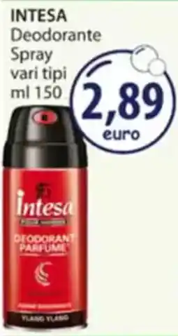 Acqua & Sapone INTESA Deodorante Spray vari tipi offerta