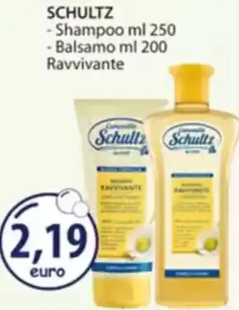 Acqua & Sapone SCHULTZ -Shampoo - Balsamo Ravvivante offerta