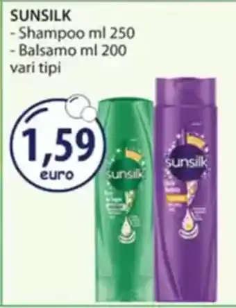 Acqua & Sapone SUNSILK -Shampoo - Balsamo vari tipi offerta