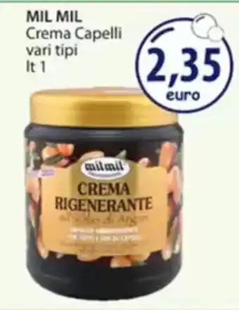 Acqua & Sapone MIL MIL Crema Capelli vari tipi offerta