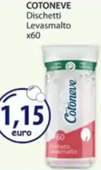 Acqua & Sapone COTONEVE Dischetti Levasmalto x60 offerta