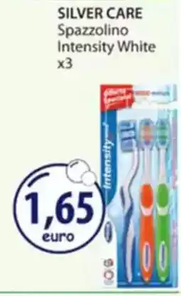 Acqua & Sapone SILVER CARE Spazzolino Intensity White x3 offerta