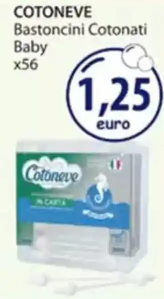 Acqua & Sapone COTONEVE Bastoncini Cotonati Baby x56 offerta