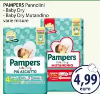 Acqua & Sapone PAMPERS Pannolini - Baby Dry - Baby Dry Mutandino offerta